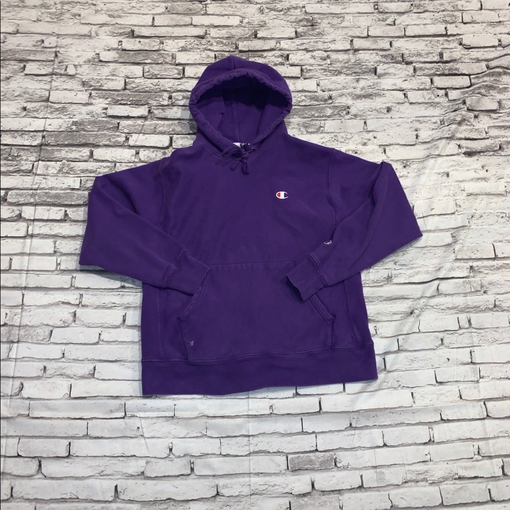 Reverse weave champion hoodie